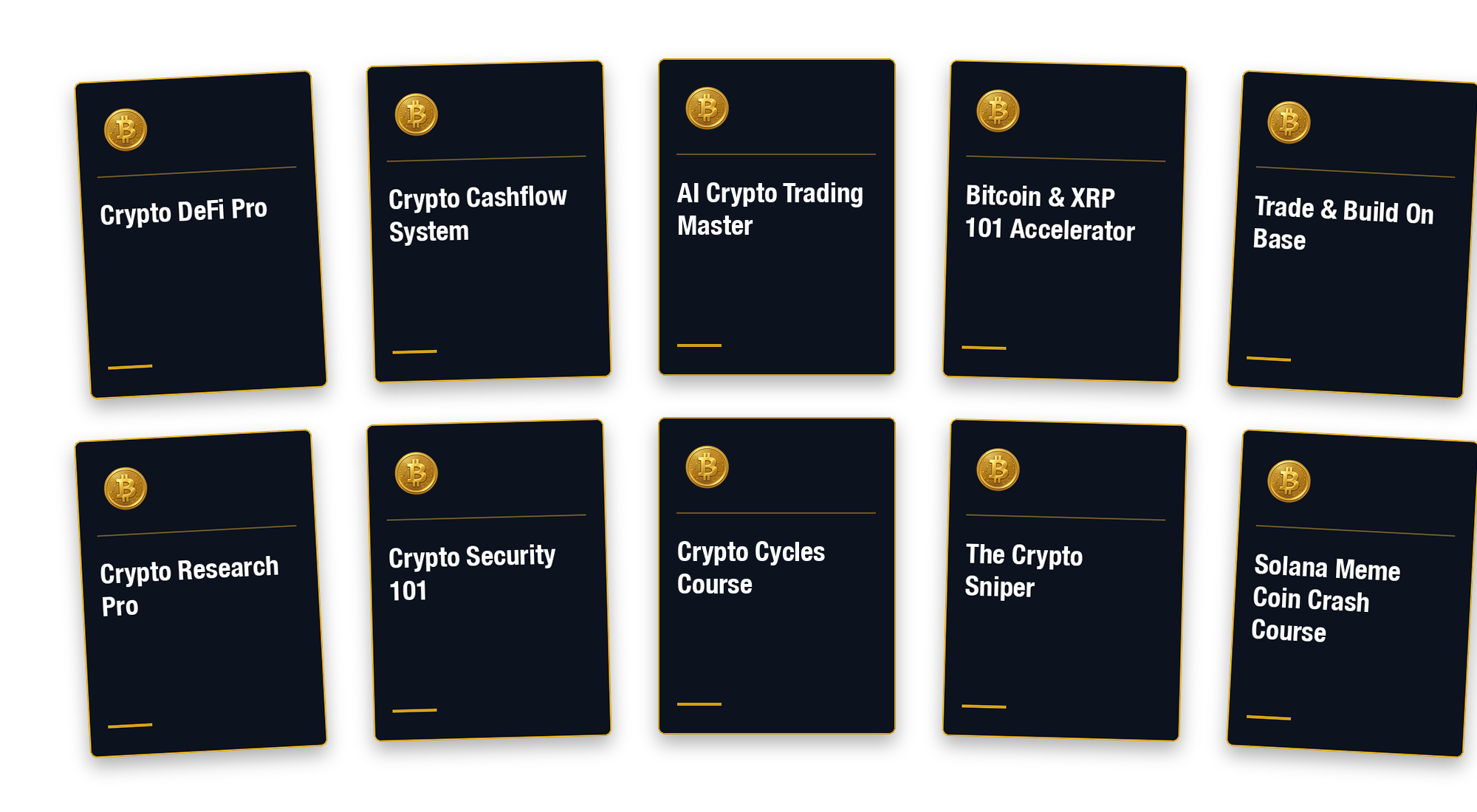 Ninja's crypto course library